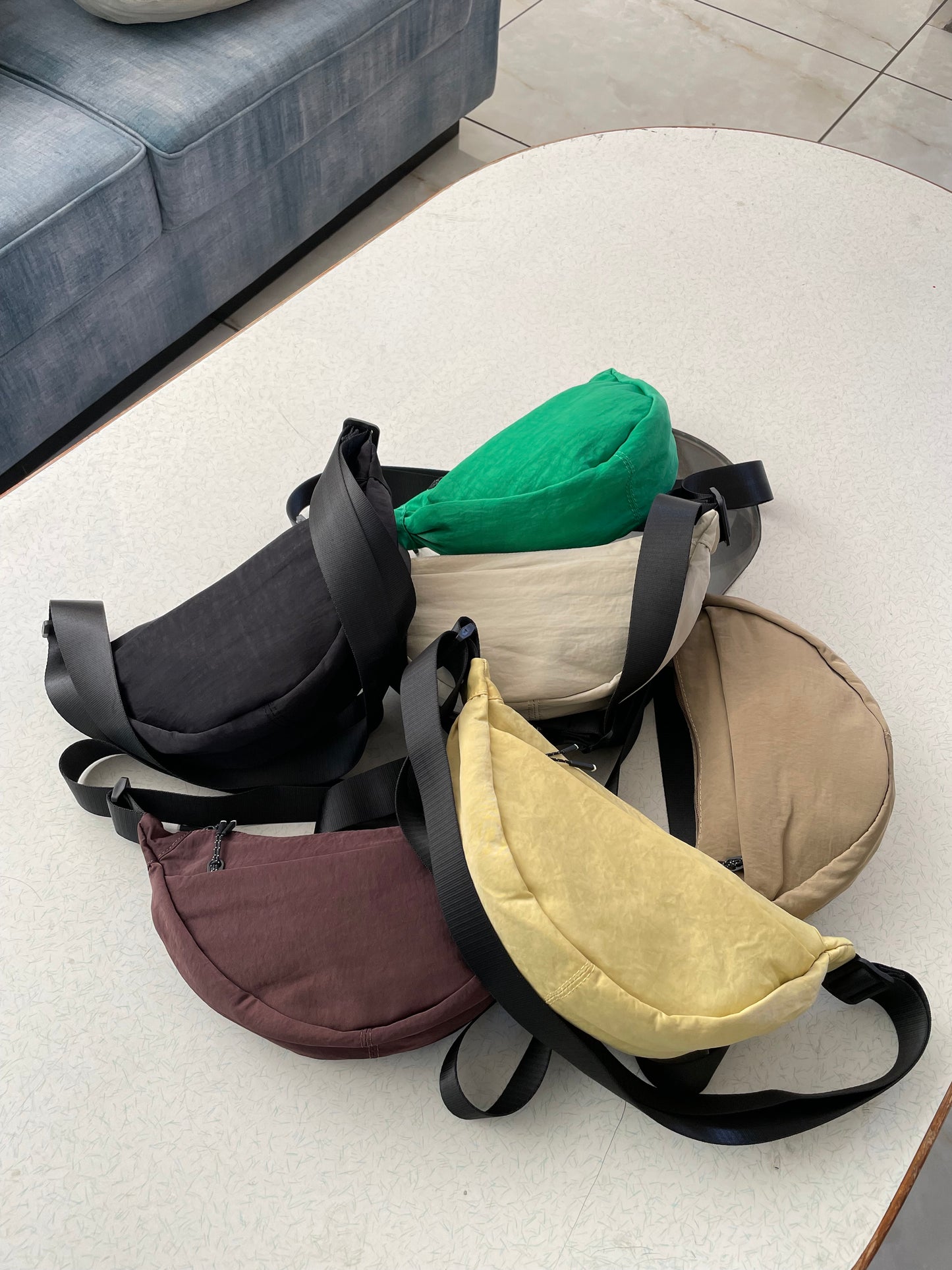 Unisex Puff Crossbody