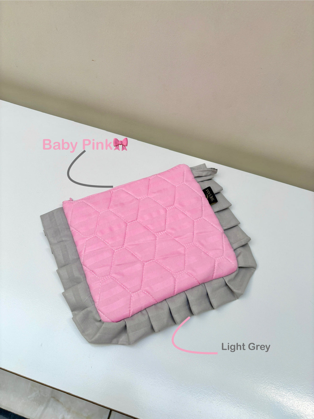Ruffle Pillow Pouch