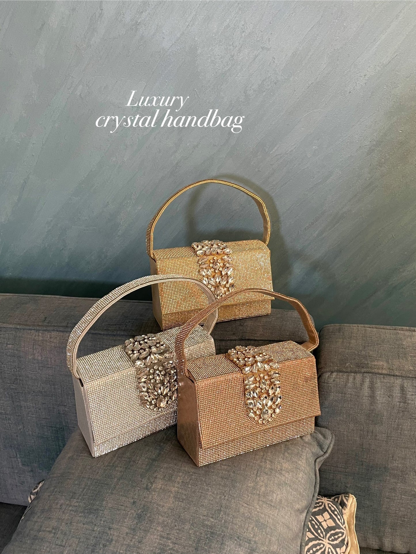 Luxury Crystal Handbag