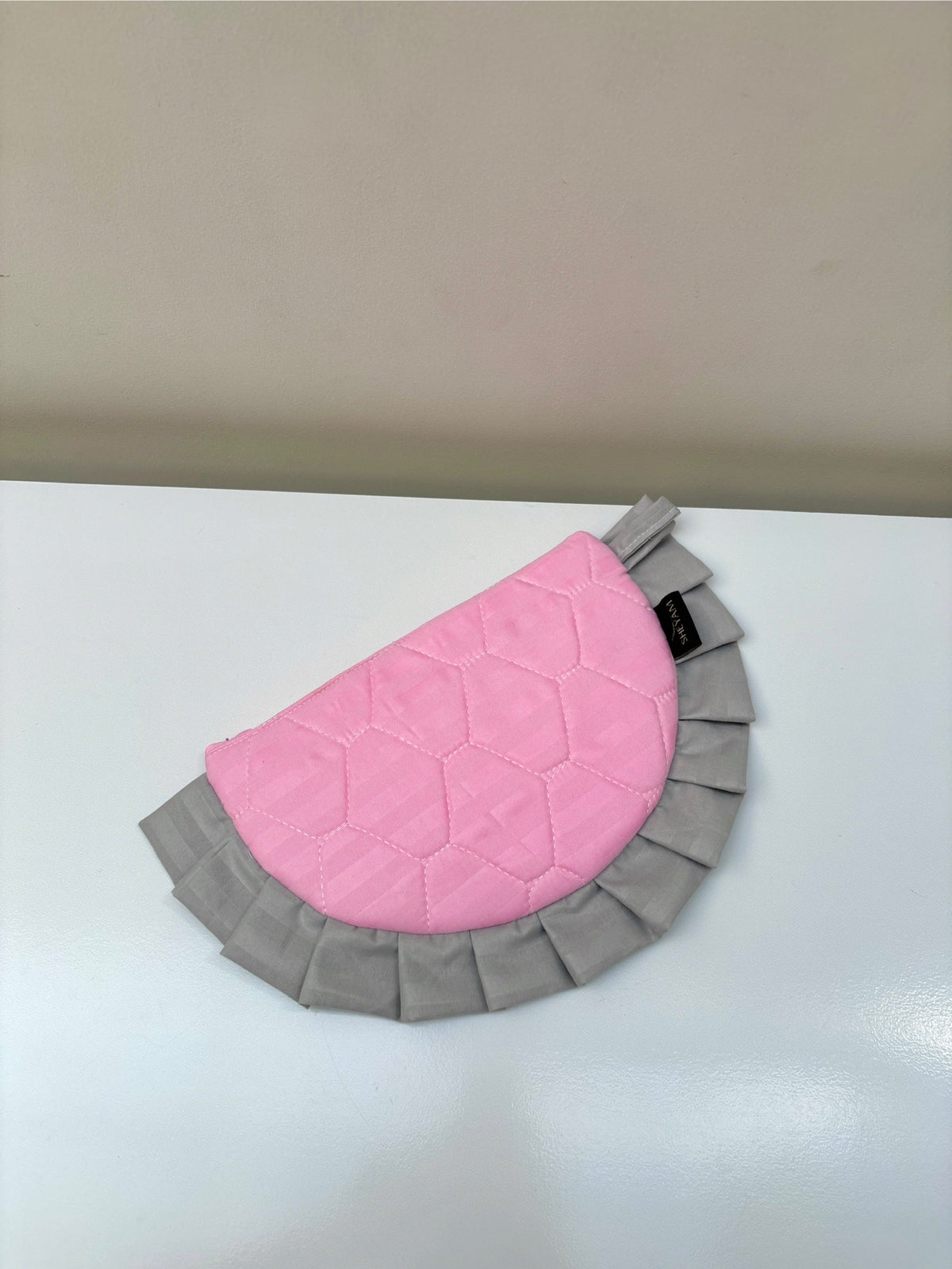 Ruffle Semi Pouch