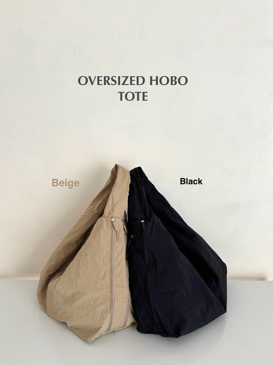 Oversized Hobo Tote