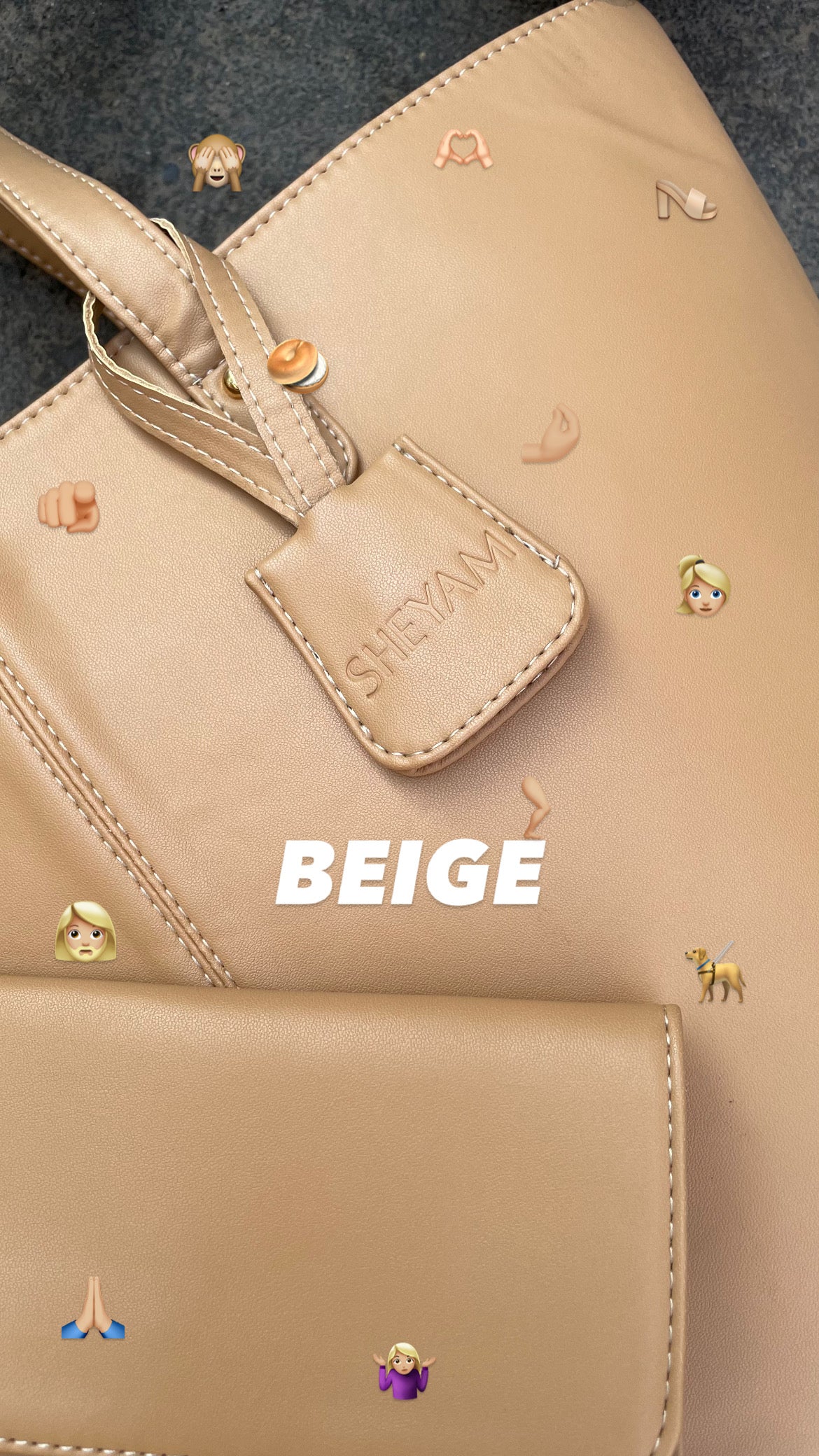 The Working Girl Tote (Beige)