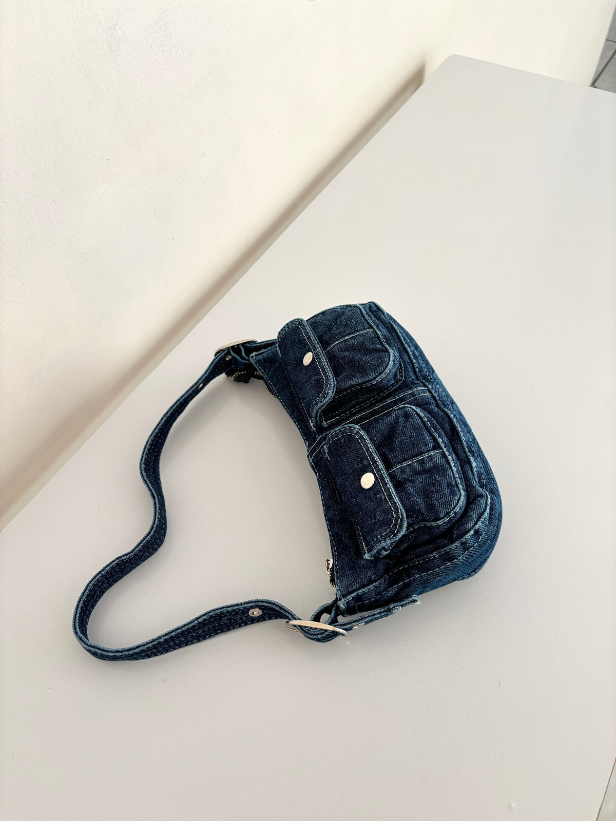 Y2K Denim Baguette