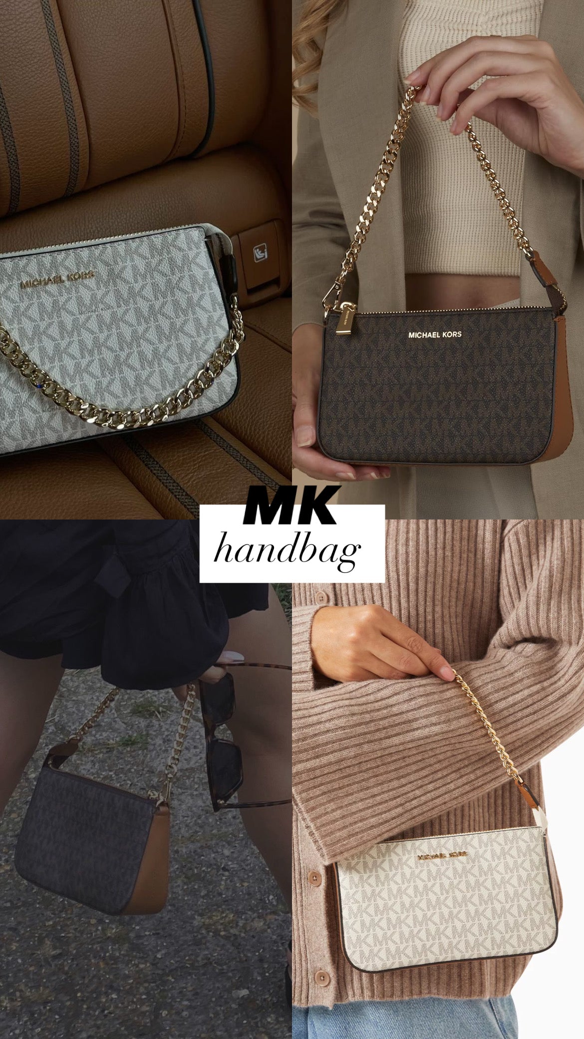 Luxury MK Handbag.
(with box packaging)