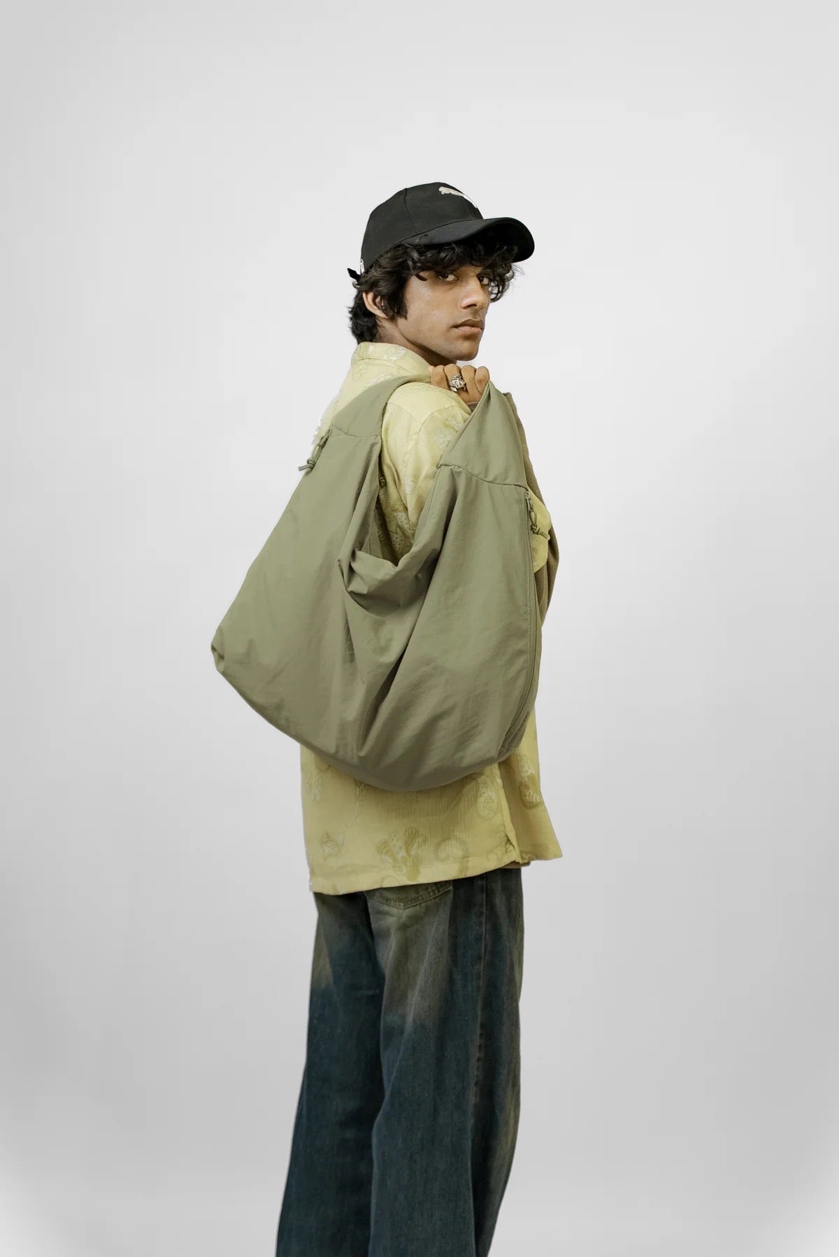 Oversized Hobo Tote