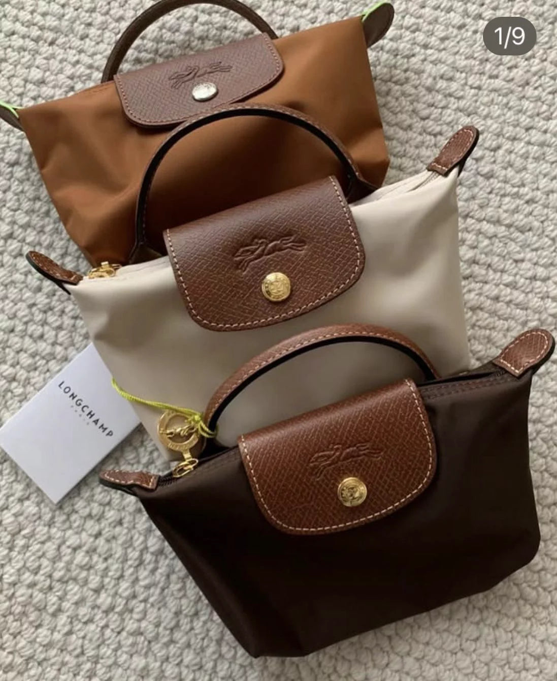 Iconic Pouch with handle.